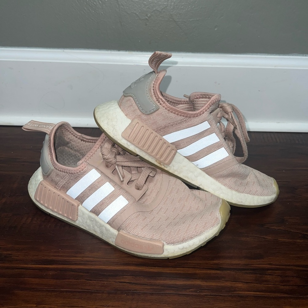 Pink Adidas NMDs 1